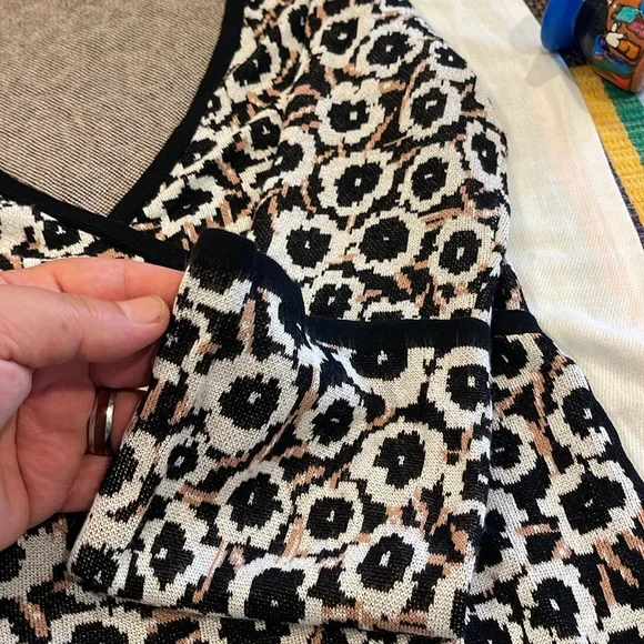 0107 Vintage DVF Leopard Print Wrap Dress SZ - Medium. Diane Von Furstenberg - Picture 3 of 10